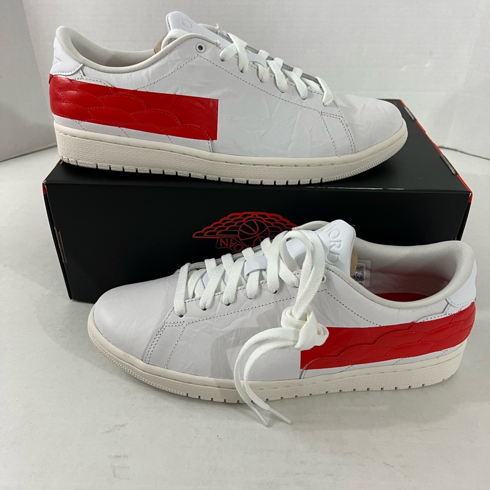 Size 10.5 - Nike Air Jordan White University Red DJ2756 101